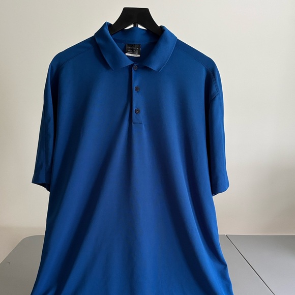 Nike Dri-fit Blue Men's Golf Polo Shirt - Picture 1 of 4